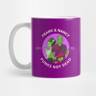 Frank & Nancy – Punks Not Dead Mug